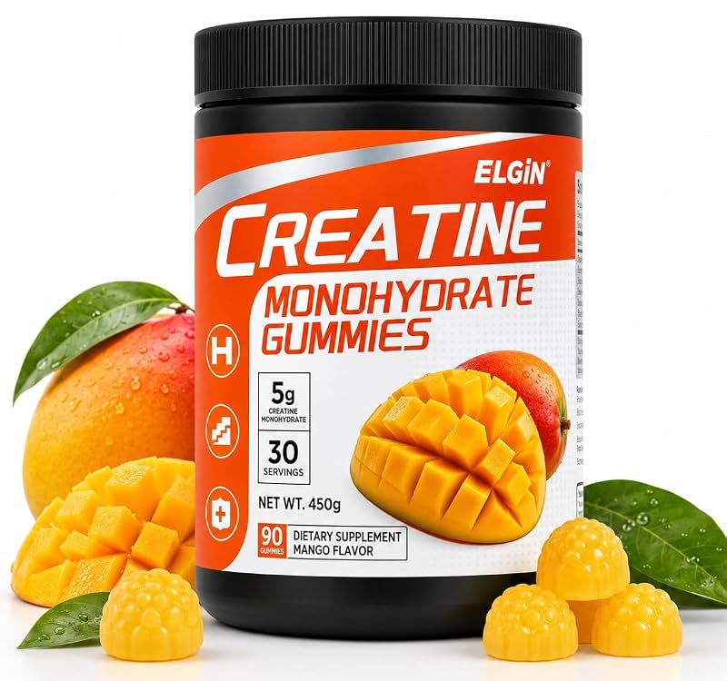 chuloguay Creatina em Gomas de Creatina Monohidratada 5 g, 90 gomas
