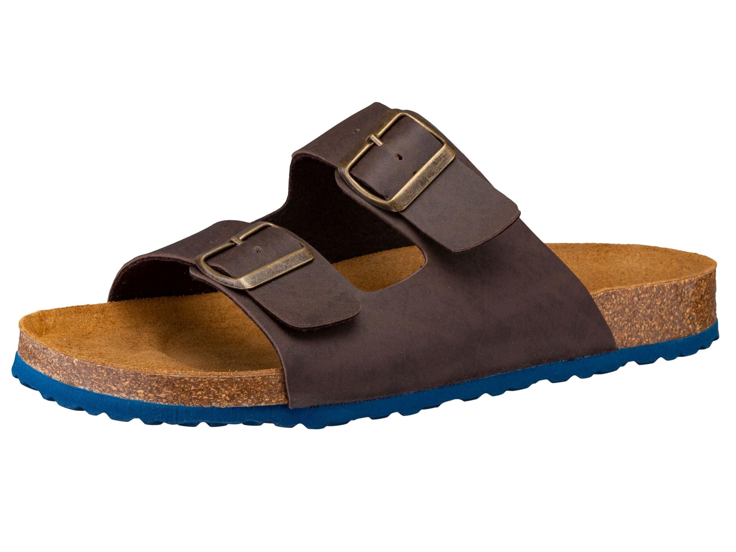 Lico Women's Bioline Look Slippers, lightblue, 2/2.5 UK