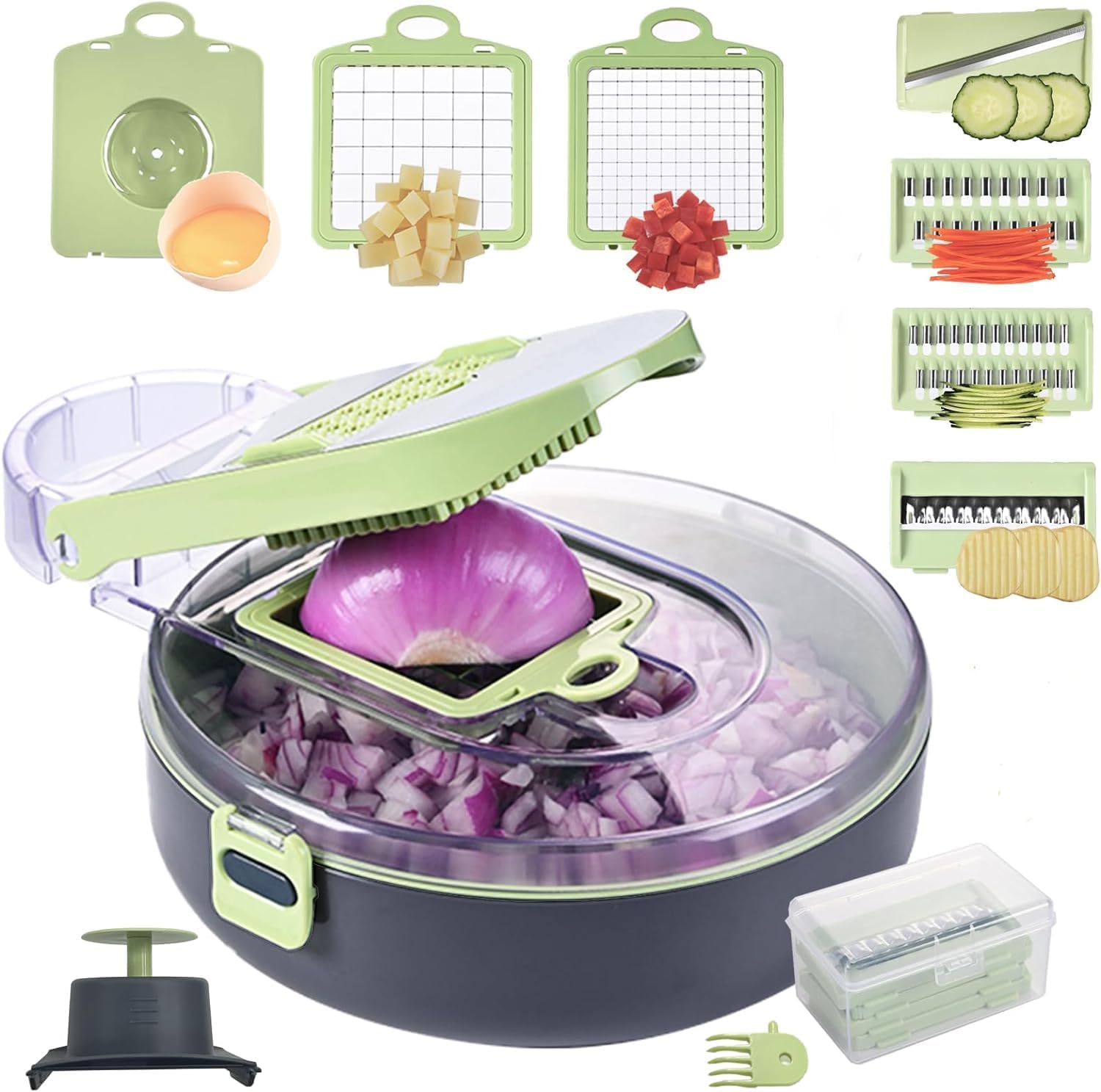 See full amazon price history chart for Raawan 14 in 1 Multipurpose Chopper, Fruits & Vegetable Cutters, Grater Peeler Chipser, Chopper for Kitchen Mandolin Slicer Vegetable Chopper with Container Easy Push to Clean Button Slicer Dicer Raawan 14 in 1 Multipurpose Chopper, Fruits & Vegetable Cutters, Grater Peeler Chipser, Chopper for Kitchen Mandolin Slicer Vegetable Chopper with Container Easy Push to Clean Button Slicer Dicer (B0D77JSL1K) Amazon Price History, Amazon Price Tracker