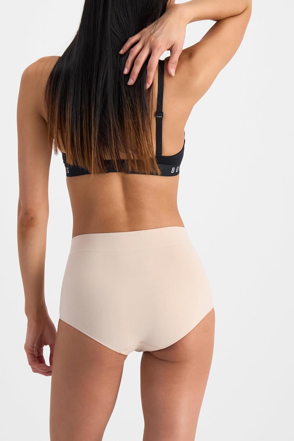 Bonds womens Seamless Invisi Full Brief Underwear in Cotton-rich Blend for Women, 3-pack - Image 4