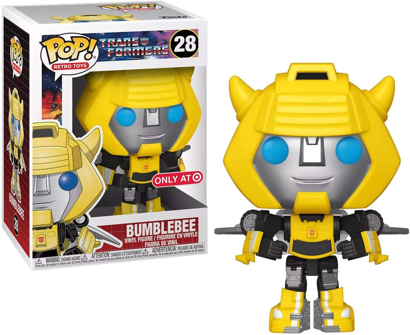 Funko Pop! Retro Toys: Transformers - Bumblee w/Wings Figure (Special Edition)