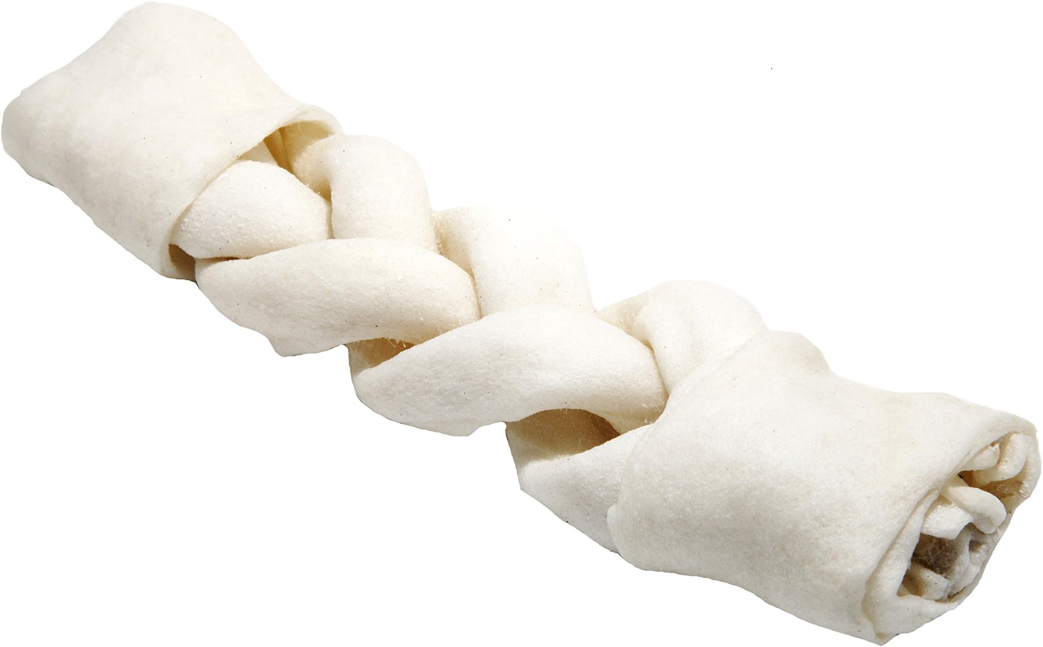 Pj Pet ProductsRawhide Braided Bone 21 cm 90 g-Pack of 10