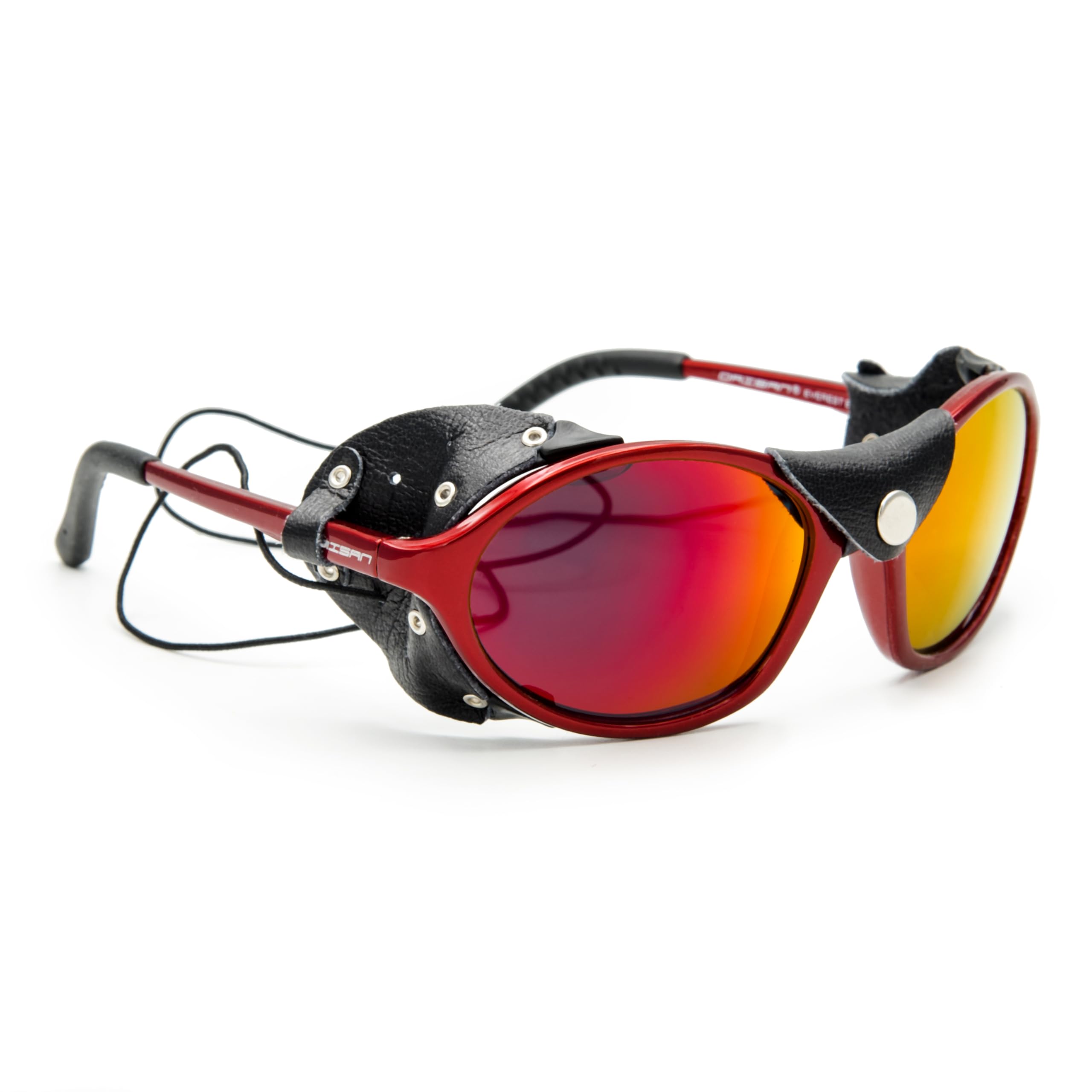 Daisan Lunettes glaciers avec protection latérale, catégorie 4, verres anti-UV pour la randonnée et les randonnées en haute montagne