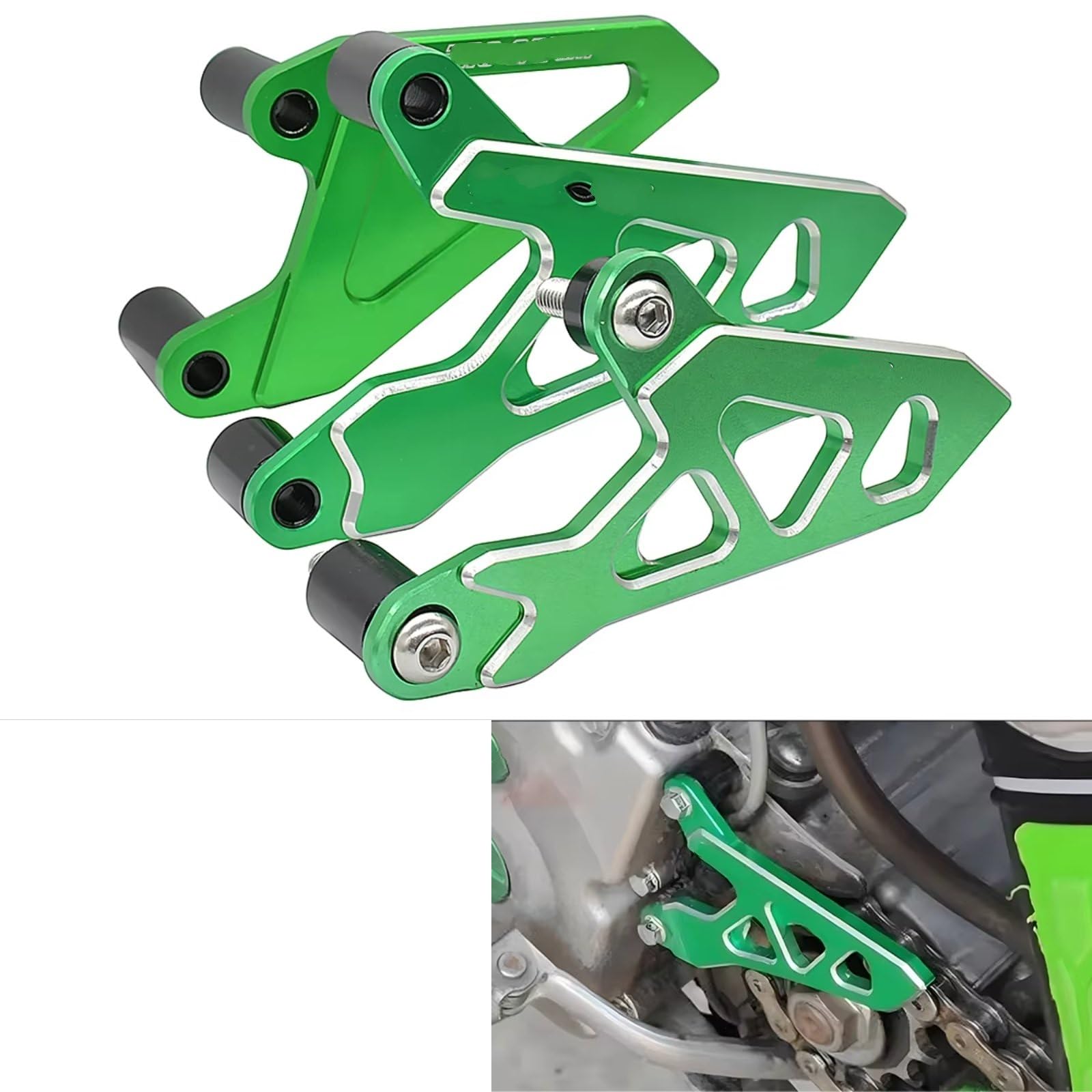 Accesorios de motocicleta cubierta de piñón delantero Protector de cadena Para Para KX125 Para KX250 Para KX250F 2003-2021
