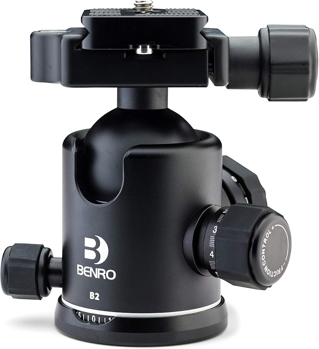 Triple Action Ballhead with PU60 Plate, 35.3 lb. Capacity- Black (B2)