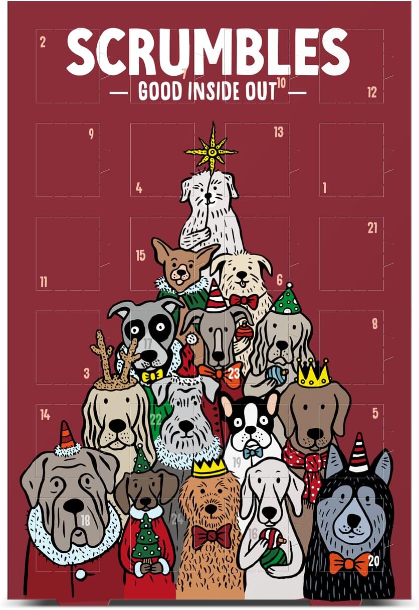 Scrumbles Dog Advent Calendar, 115g