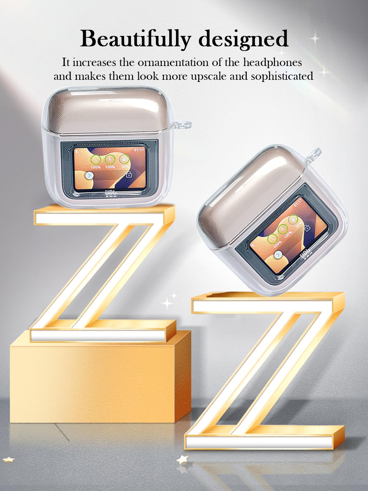 Amazon.com: Case for JBL Tour PRO 3 Earbuds,Soft Protective