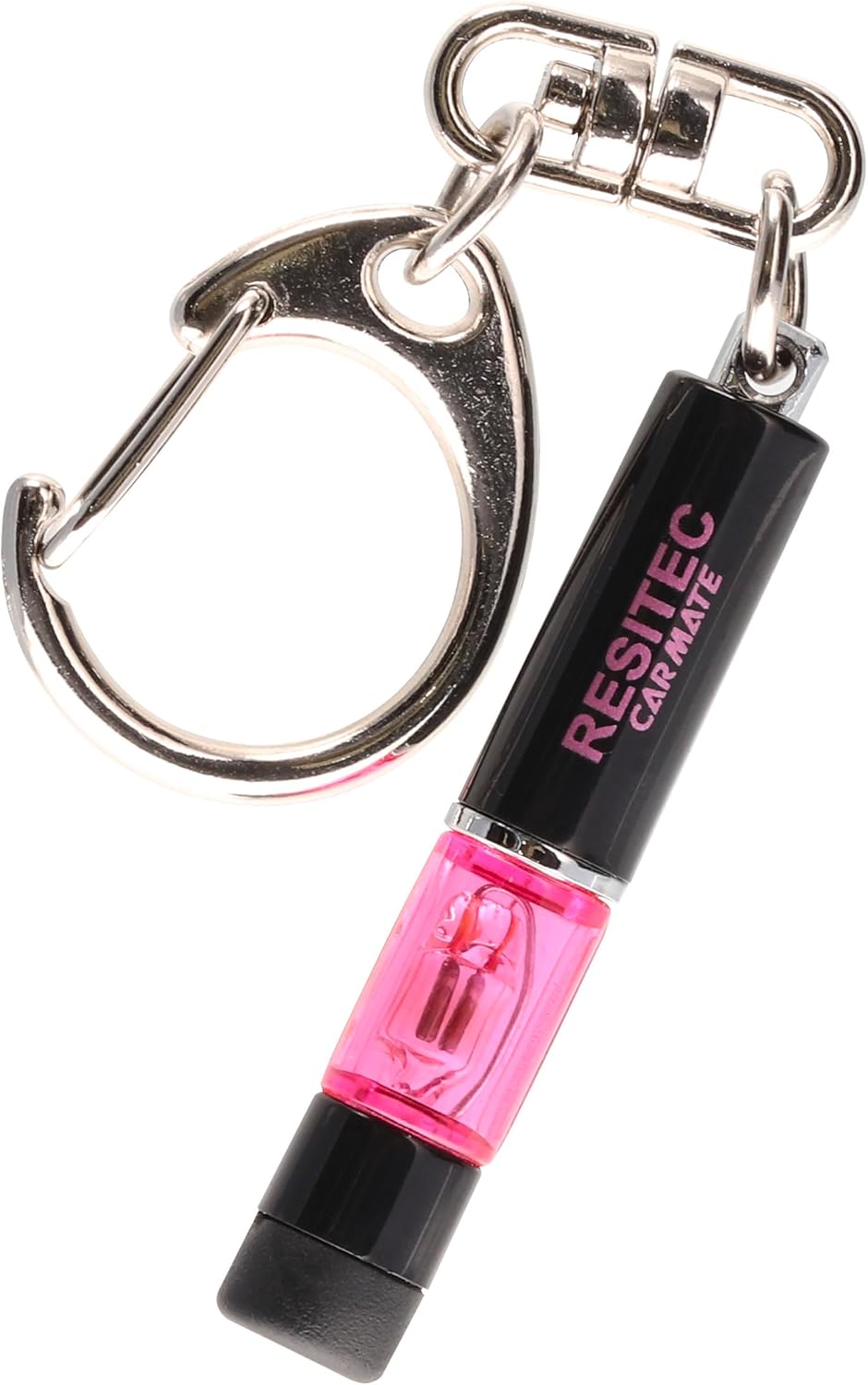 カーメイト(Carmate) 静電気 除去 防止 キーホルダー 【除電確認ランプ付き】 ビリッとこない レジテック ミニ ピンク NZ973