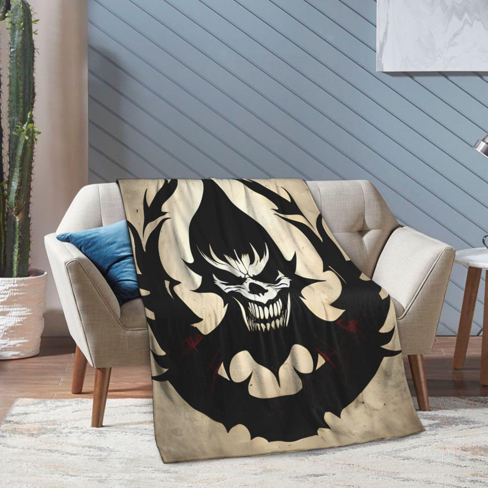 Amazon.com: Ultra Soft Throw Blanket,Devil Satan for Couch, Bed