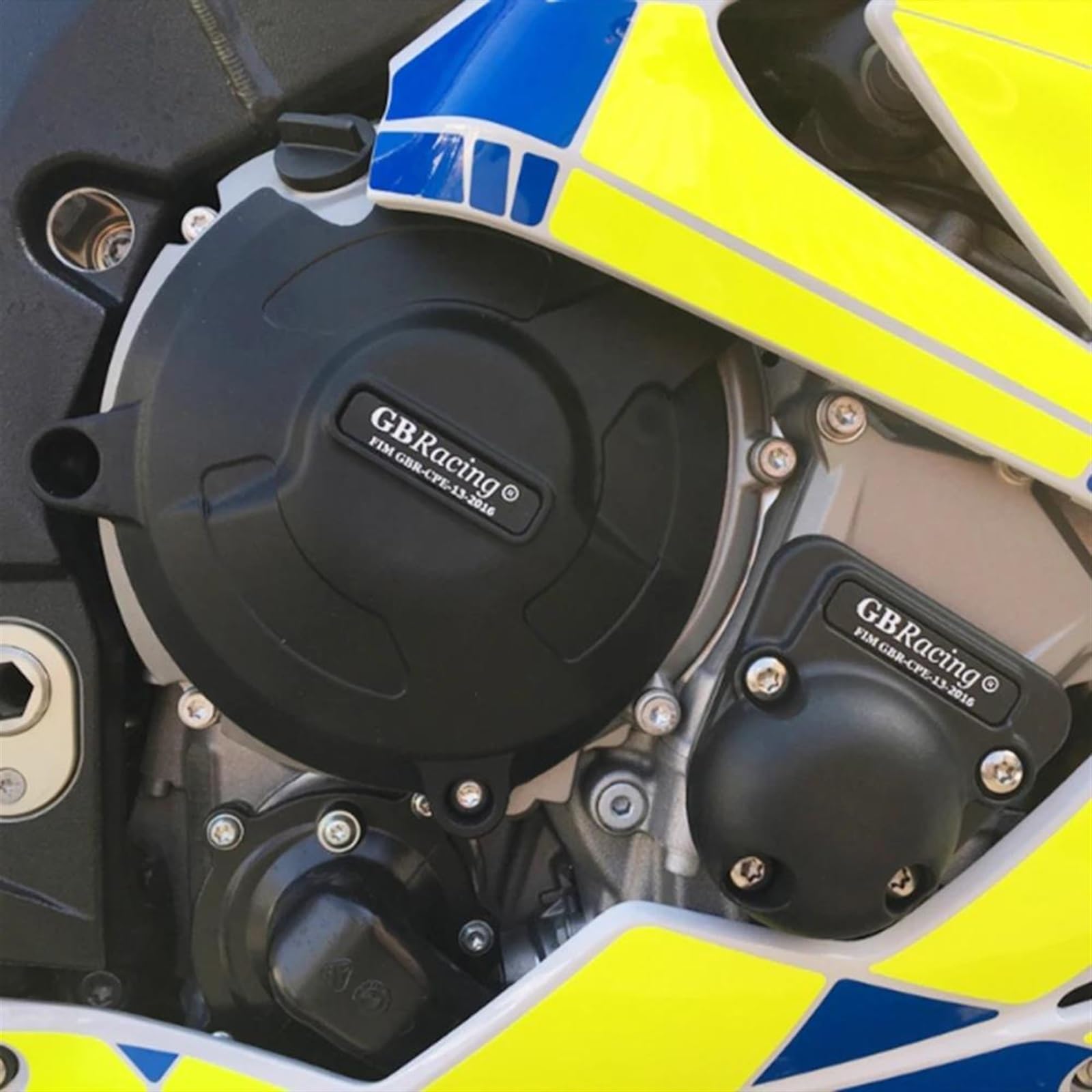 Couvercle Carter Moteur Pour BMW S1000RR/S1000R/S1000XR 2015-2020 - Protection Moteur, Design élégant, Facile à Installer