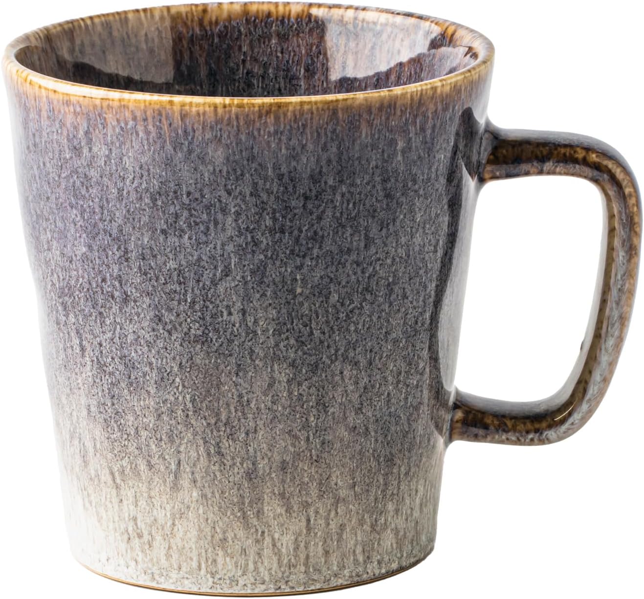 Ceramic Coffee Mug, 12 oz Tea Cup with Handle, Sage Green