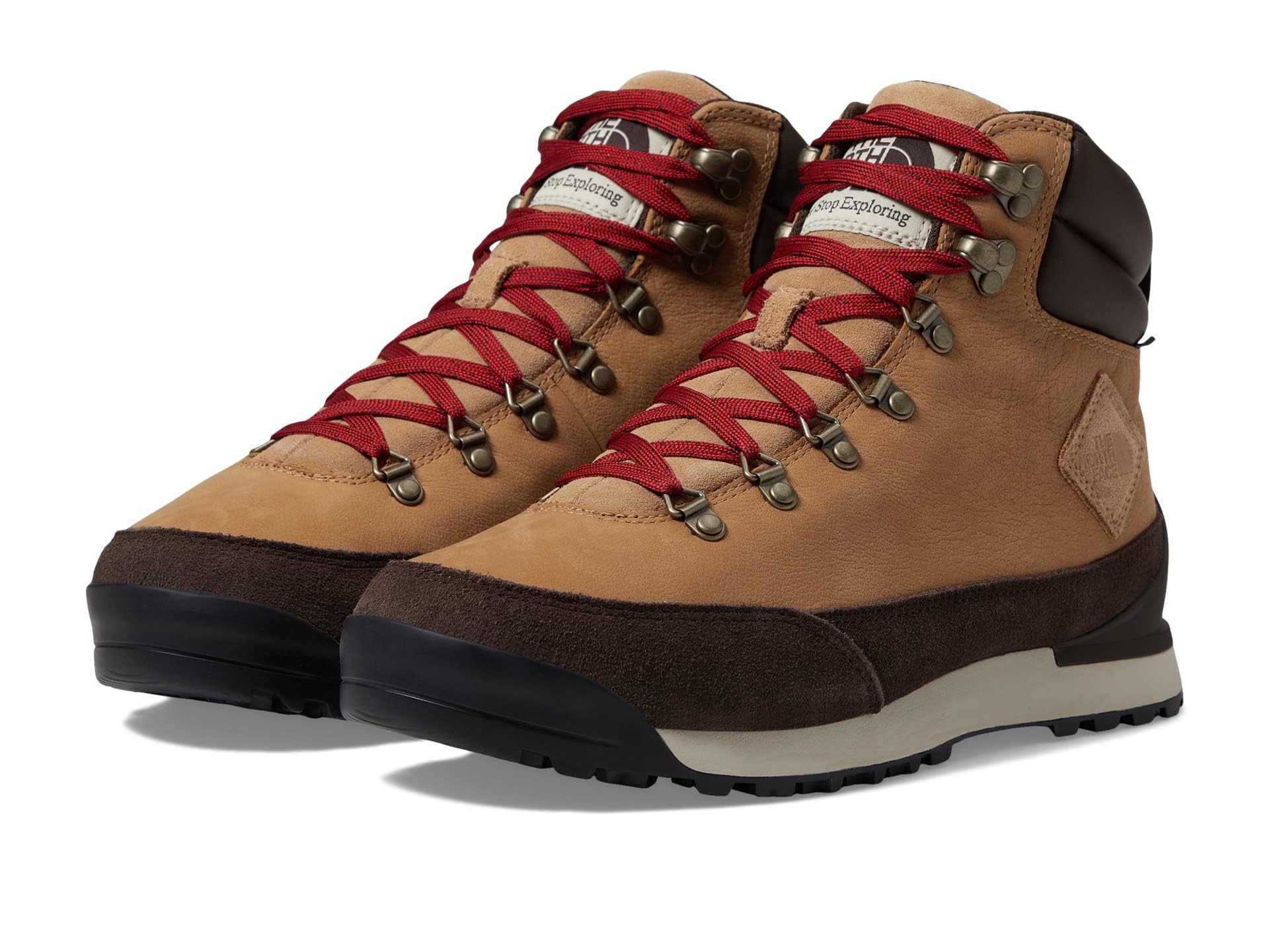 The North Face Back To Berkeley Ankle Boots In Leather Men's Brown Size 45