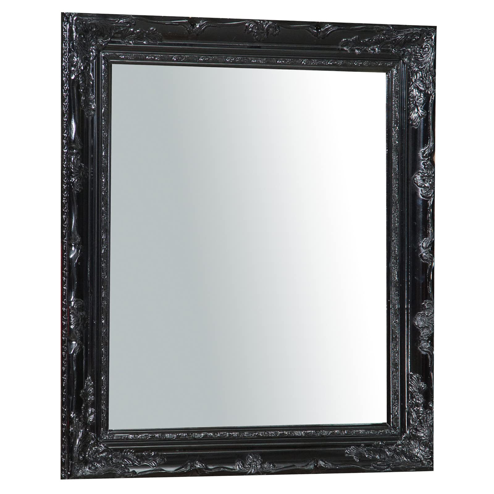 Biscottini Specchio vintage 75x65 cm | Specchio da parete bagno e camera da letto | Specchio ingresso
