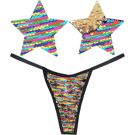 Naughty Knix G String with Matching Nipztix Pasties: Sultry Enchantment for the Ultimate Temptation
