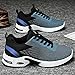Men's Air Running Shoes Lightweight Mesh Breathable Walking Shoes Non Slip Fashion Sneakers Mesh Workout Casual Sports Shoes (C-Blue, Adult, Men, 7, Numeric, US Footwear Size System, Medium)