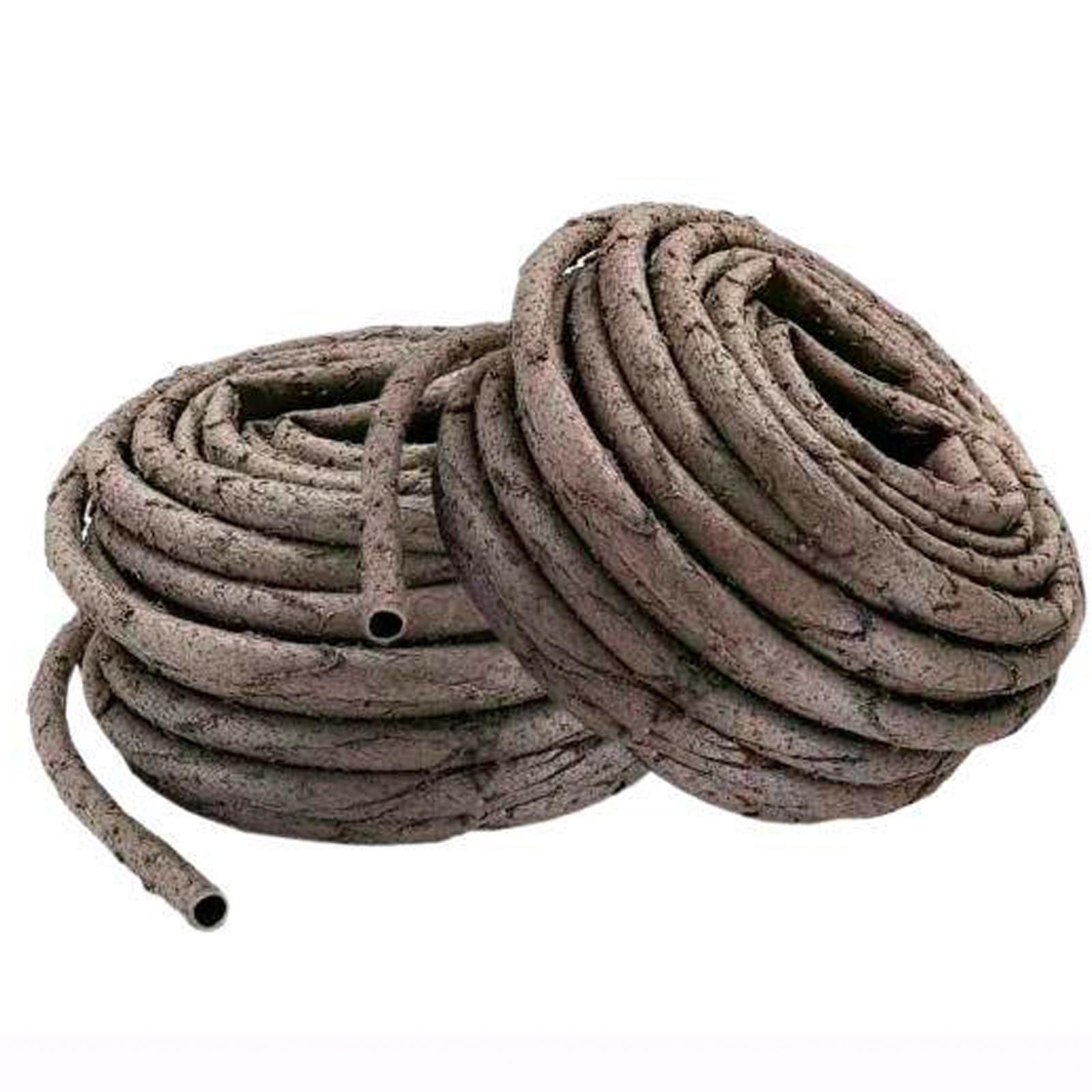 Artificial Tree Vine Cable Conduit Tidy Sleeve,Flexible PVC Hollow Wire Protector Tubing,Outdoor Cord Management Tube Sheath Wraps Hose Pipe Cover for Landscape Garden Decor(ID 16mm x 40m L)