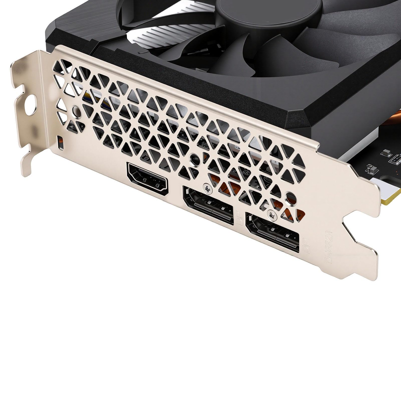 Dpofirs Karta Graficzna do Gier, 6 GB GDDR5 192-bitowa Karta Graficzna PCI Express 3.0 X16 1280 Core z Podwójnym Wentylatorem, HDMI DisplayPort, Obsługa Gier Komputerowych 1080P/1440P