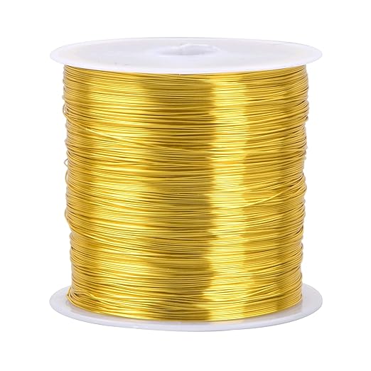 smatime 100m x 0.3mm Copper Jewelry Wire for Crafts Jewelry Beading