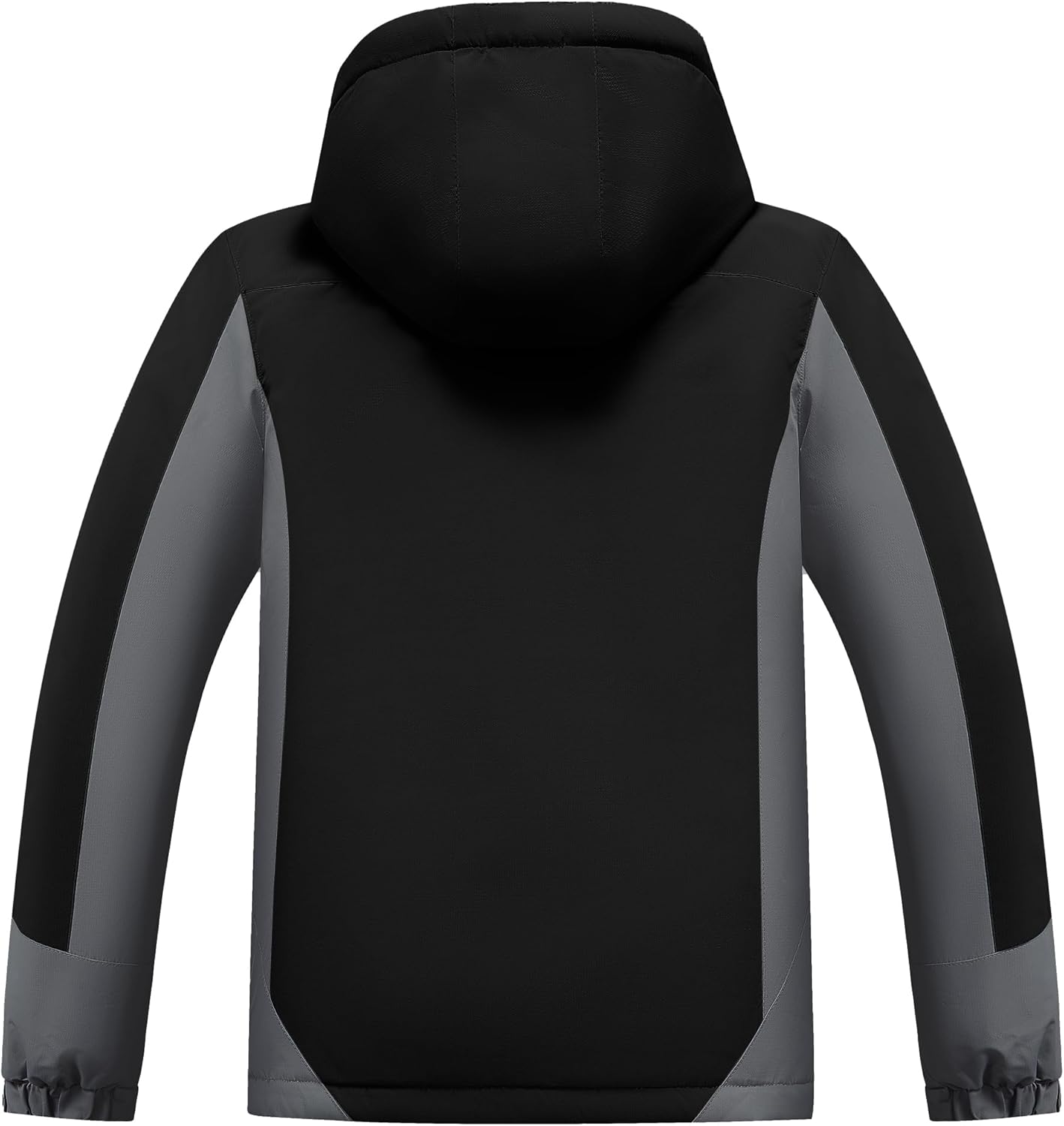 Kid's Waterproof Ski Jacket Warm Fleece Lined Hooded Boy's and Girl's Winter Jacket Breathable Removable Coat - Image 2