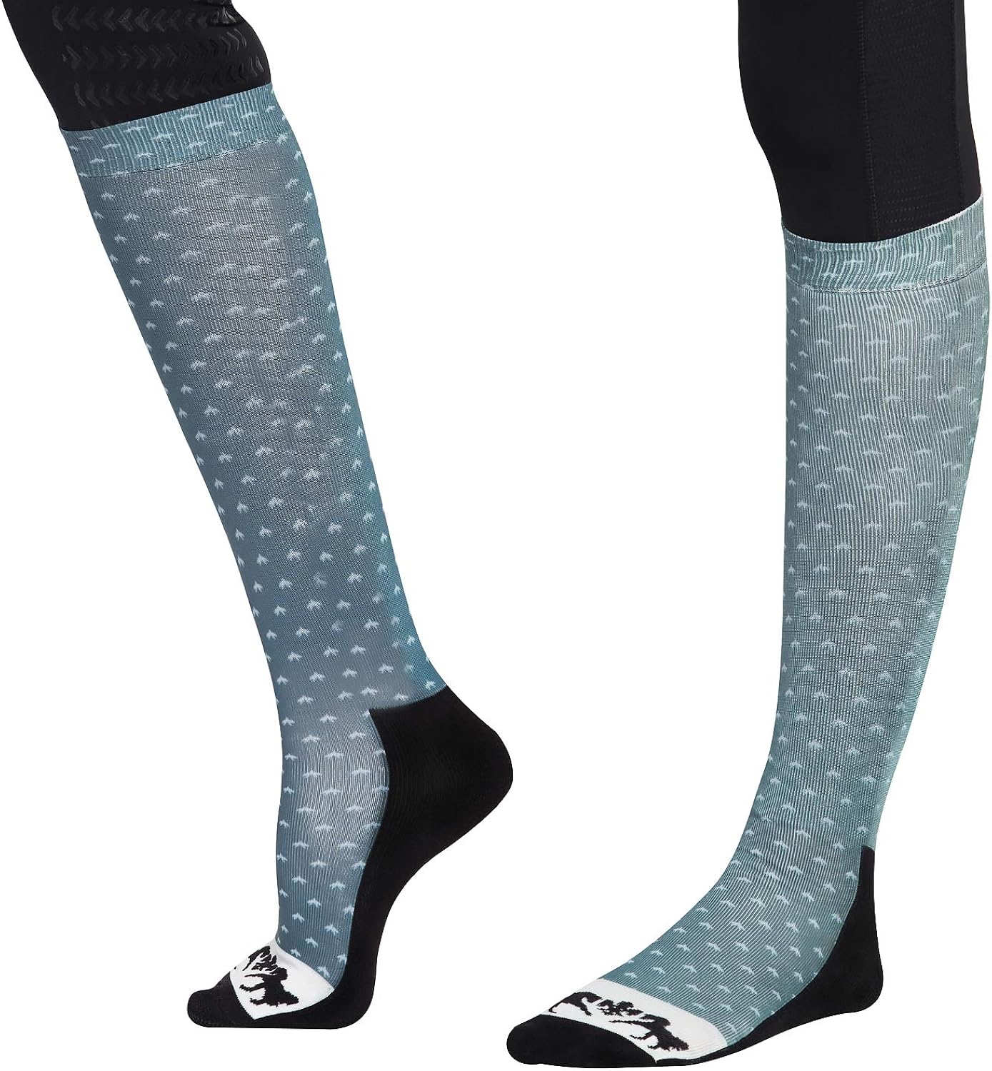 Equine Couture Hunter Padded Boot Socks Clothing, Shoes