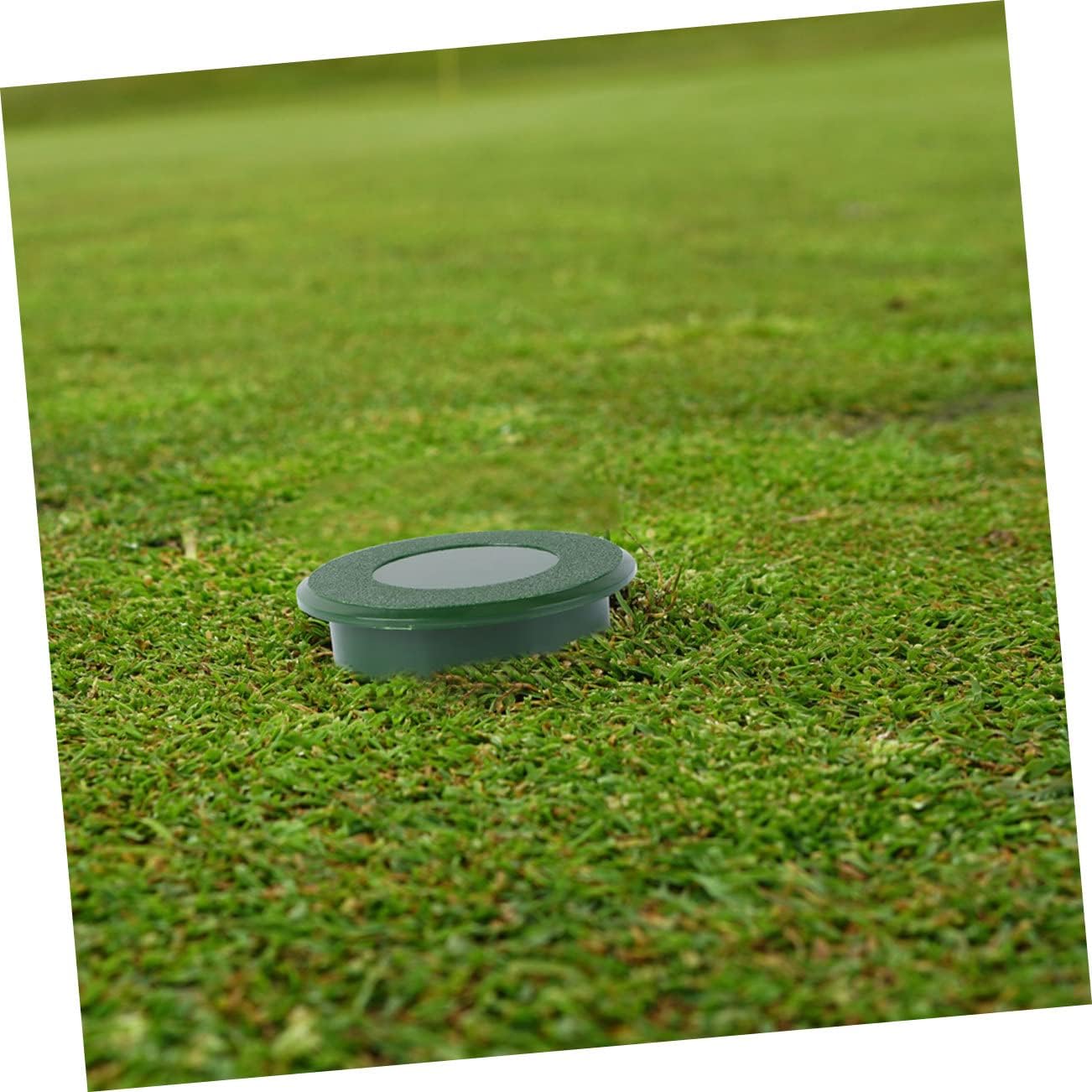 STOBOK 2pcs Golf Putting Cup Cover Green Hole Protector for Training for Indoor and Outdoor Practice Smooth Edges for Comfortable Use