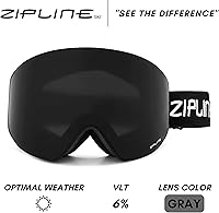 Vista 2 de Gafas de esquí Zipline Podium XT - Lentes magnéticas sin niebla