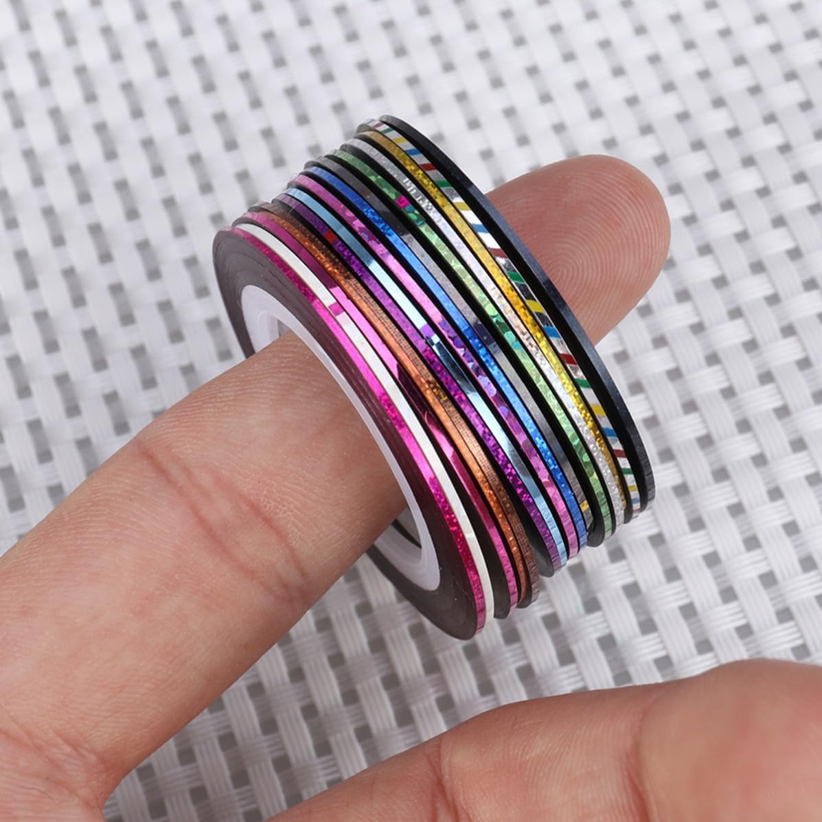 30 Rolls Nail Art Striping Tape Lines for Manicure Decoration