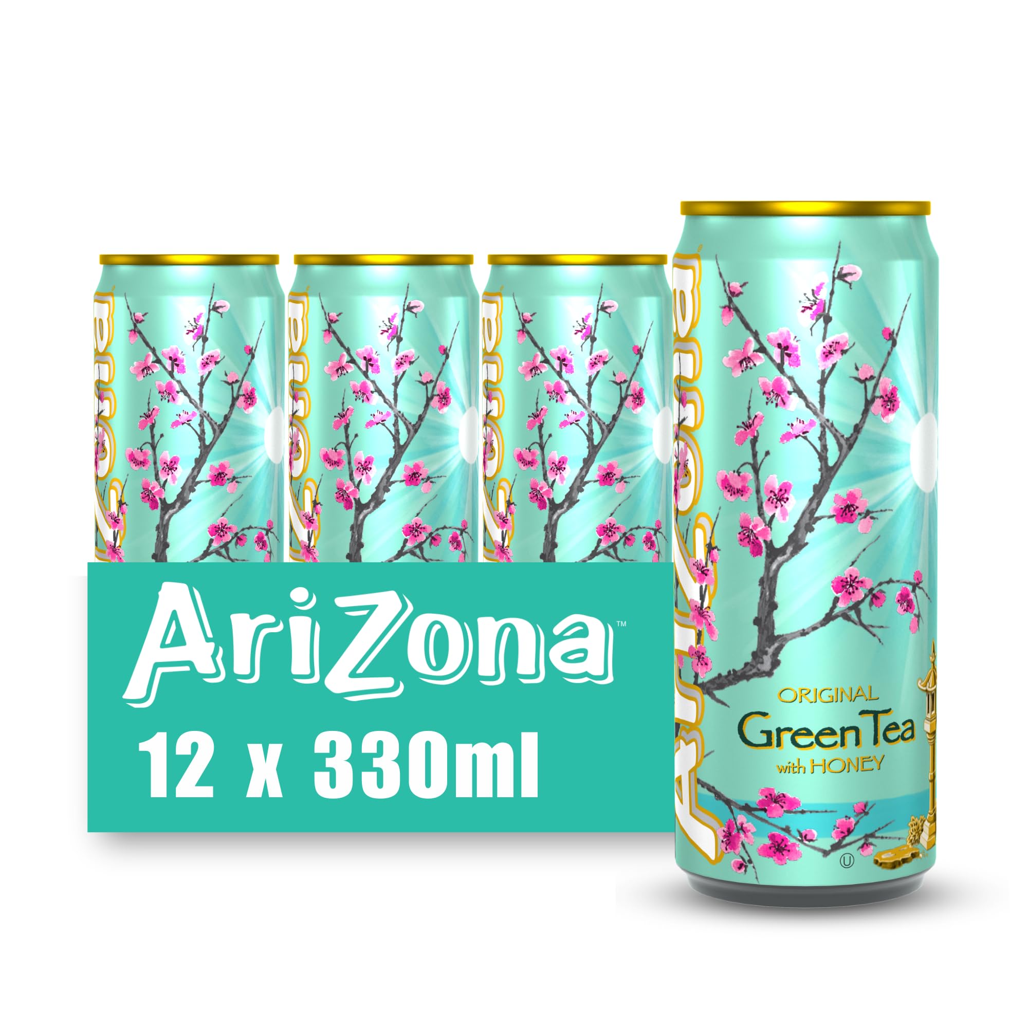 Arizona Green Tea with Honey, té verde con miel de 330 ml