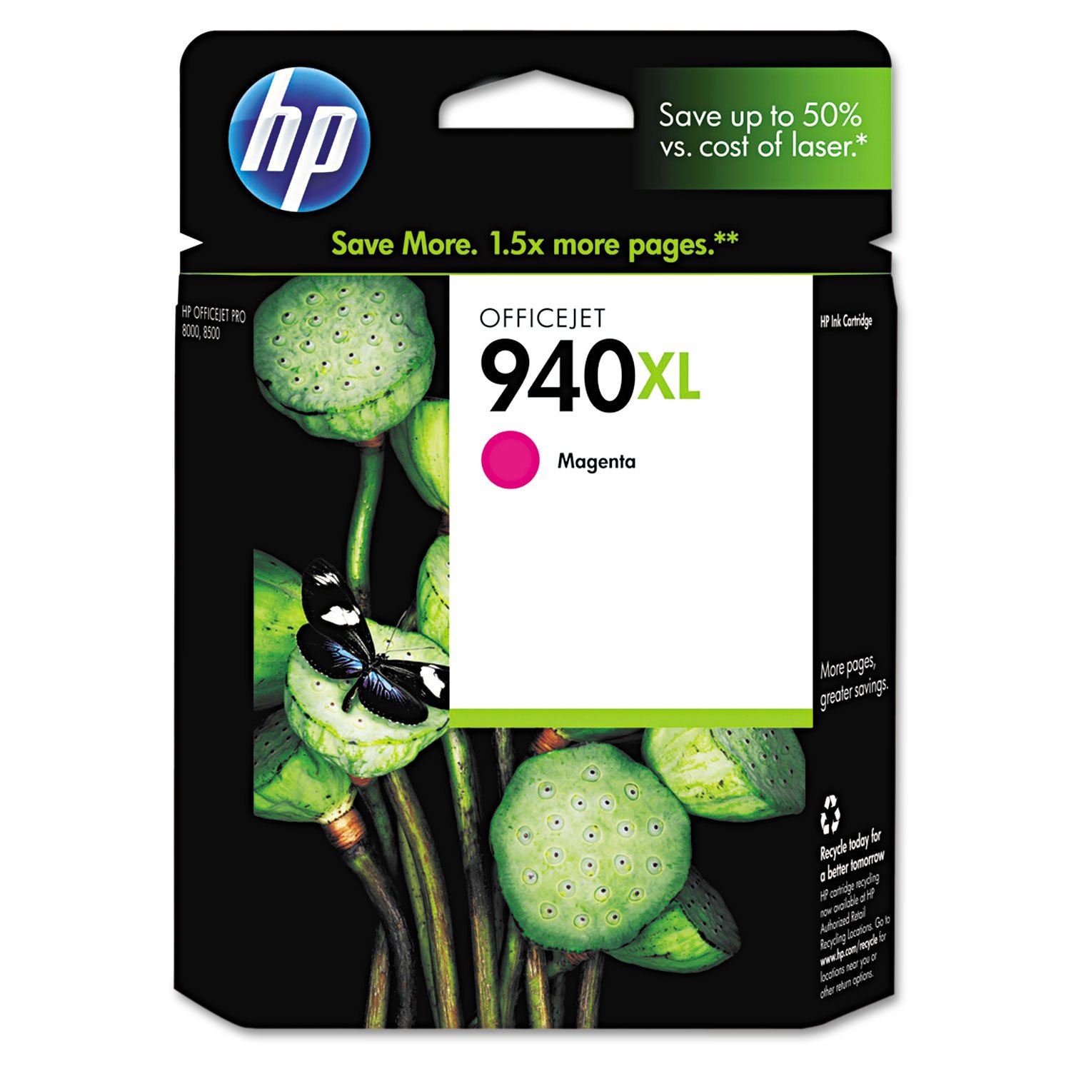 Cartouche cyan HP 940 XL haute capacité pour imprimantes Officejet