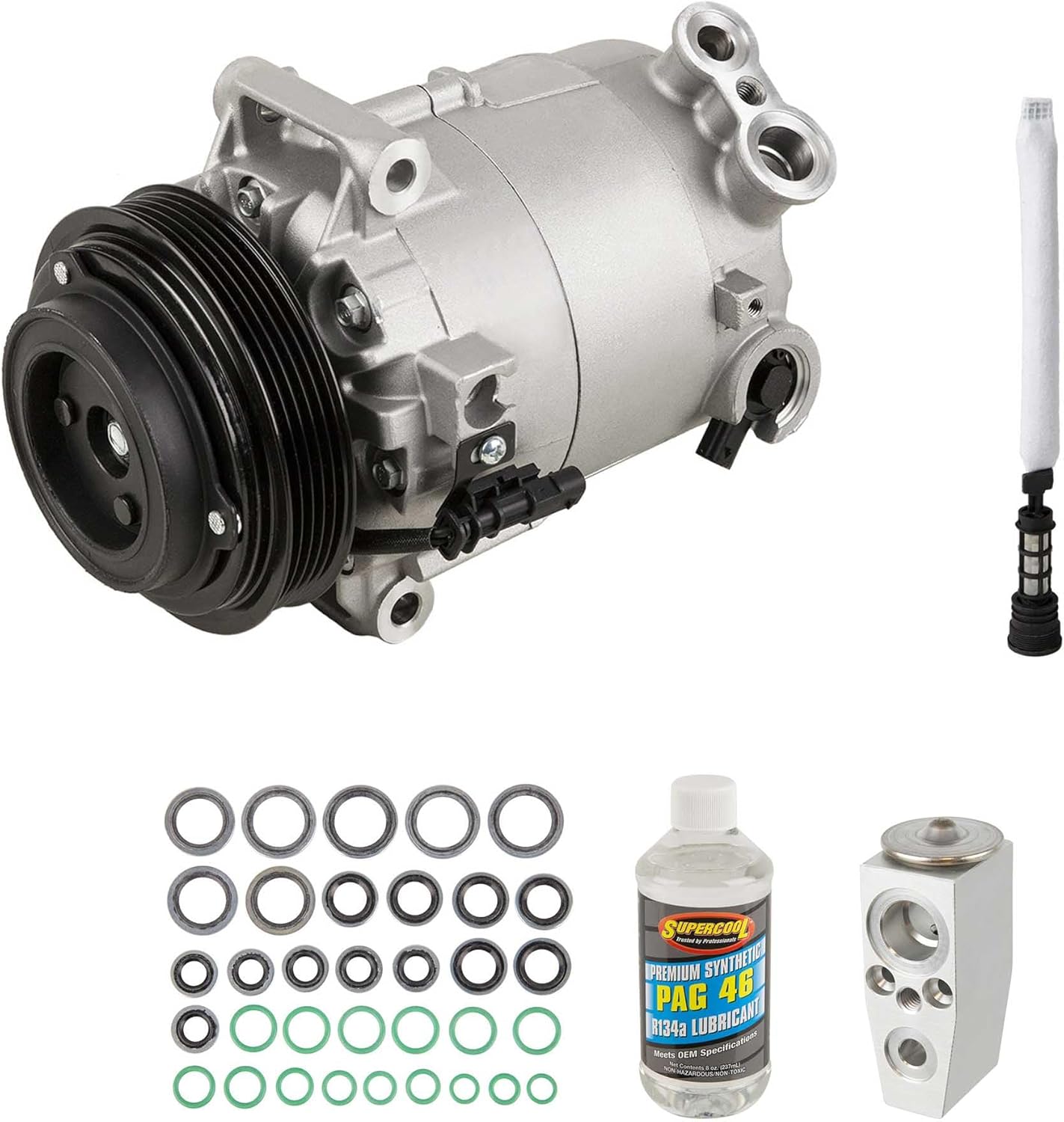 For Buick Regal & Chevy Impala AC Compressor w/A/C Repair Kit - BuyAutoParts 60-85768RK New