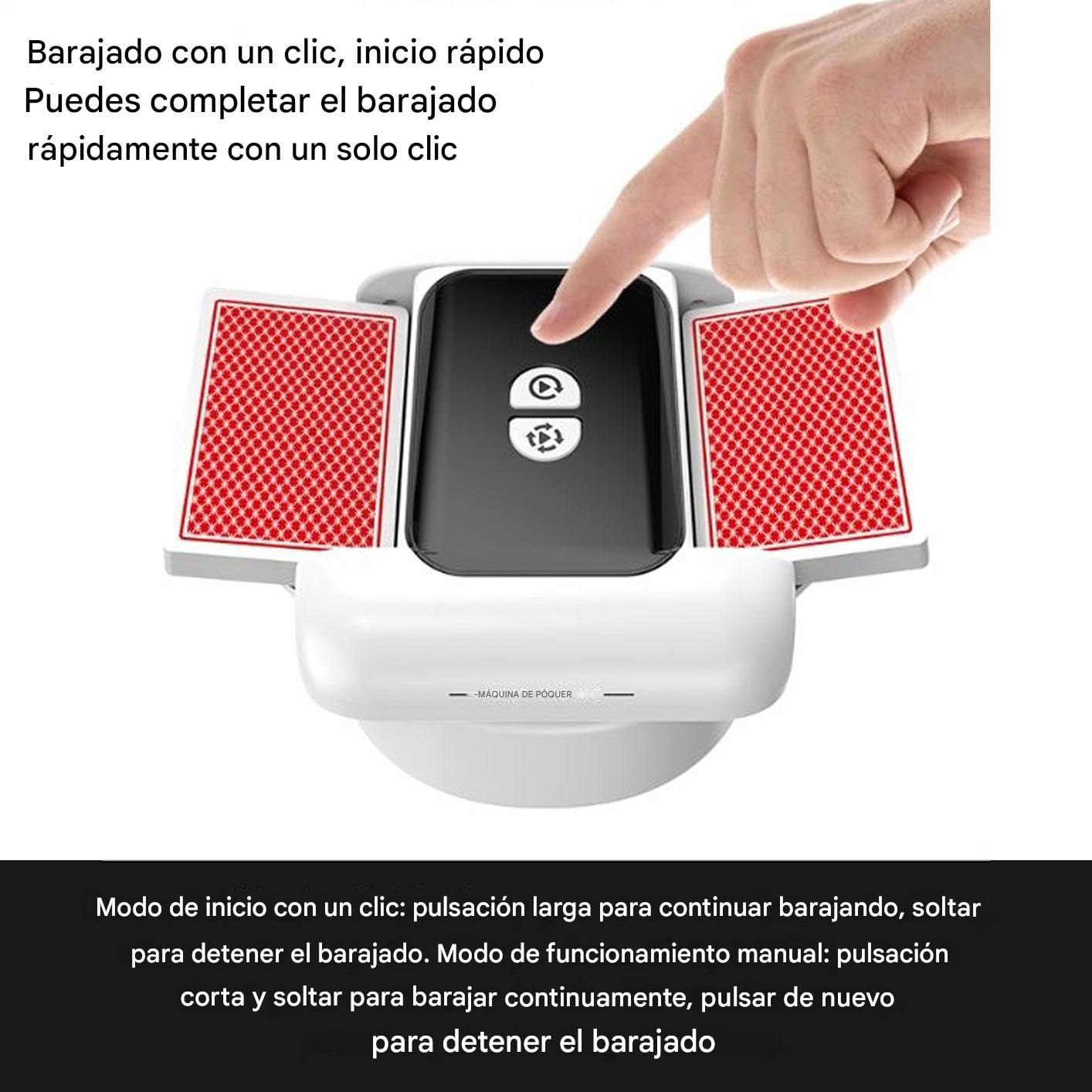 Mescolatore Carte Automatico Mescolatore Doppio Mazzo
