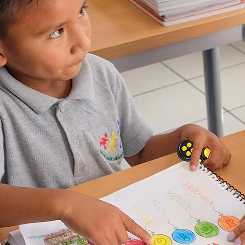 Miniatura 37 de WTYCD El Fidget Retro original: Juego de control clásico de goma Fidget Focus Toy con funciones de 8 vueltas y cordón - perfecto para aliviar