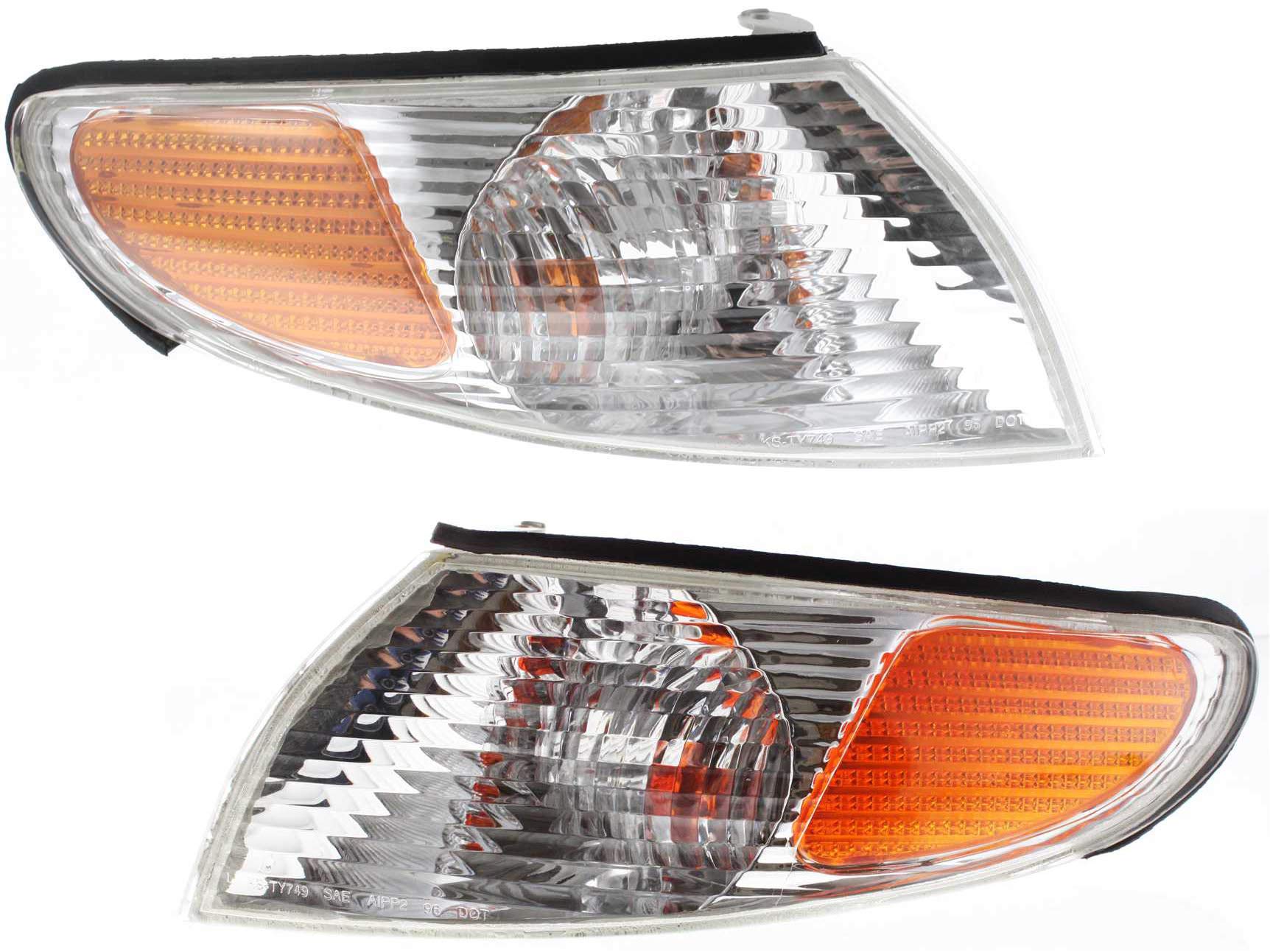 Garage-Pro Corner Light SET Compatible with Toyota Solara 1999-2001 Driver and Passenger Side Halogen, With bulb(s)