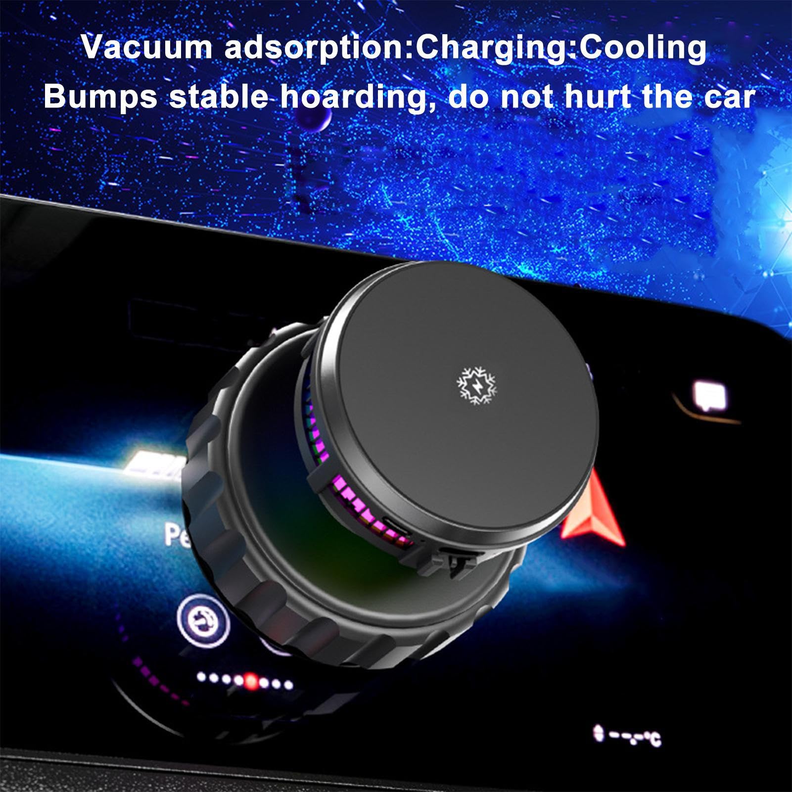 Supporto magnetico per telefono con attacco per auto Porta Smartphone per | Supporto Magnetico per Telefono per Cruscotto per Auto per SUV, camper, berline e