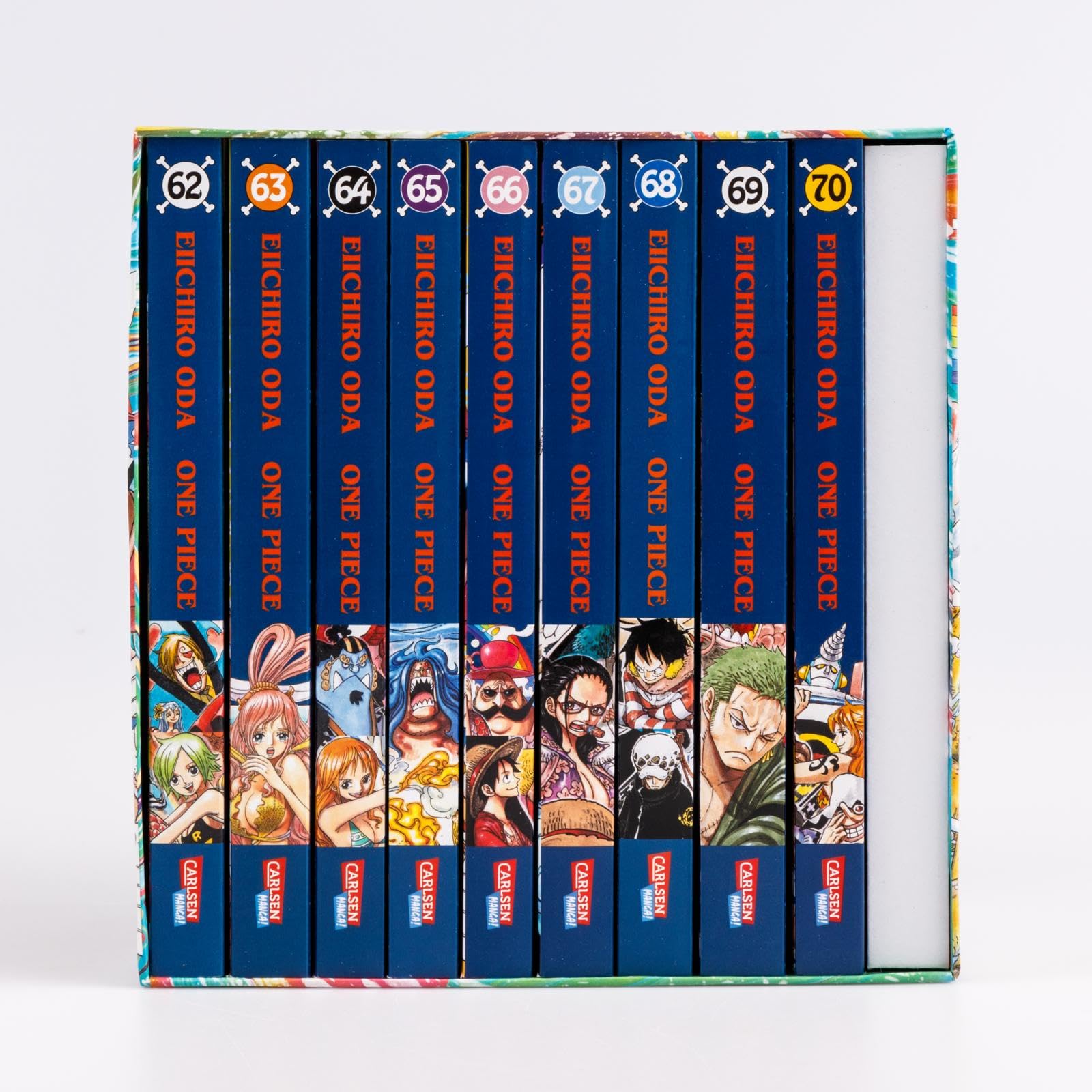 One Piece Sammelschuber 7: Fishman Island (inklusive Band 62-70): Der siebte Sammelschuber des weltweit beliebten Manga ONE PIECE – ein perfektes Set für Fans und Neulinge!