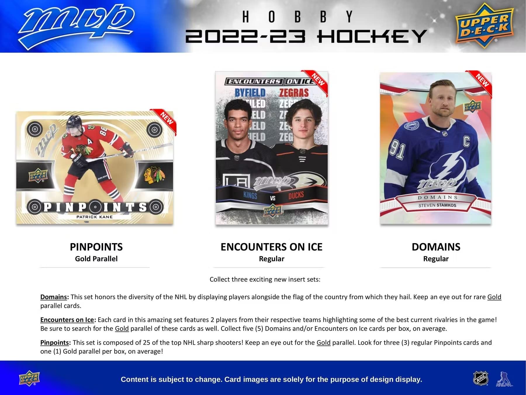Amazon.com: NHL Upper Deck 2022-23 MVP Hockey Trading Card HOBBY