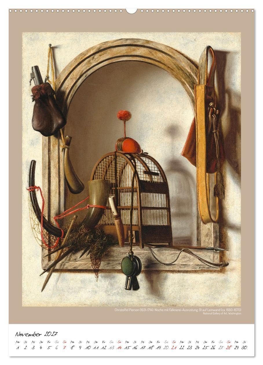 Trompe-l'œil - Die Kunst der Illusion. Kunstkalender (hochwertiger Premium Wandkalender 2027 DIN A2 hoch), Kunstdruck in Hochglanz: Raffinierte ... Harnett-Peto-Haberle (CALVENDO Kunst)