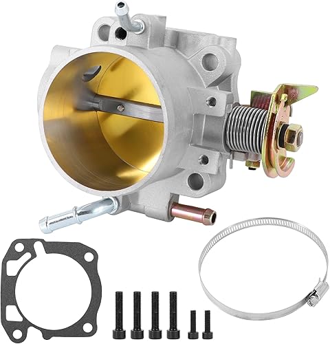 Miniatura 8 de Cuerpo del acelerador de aluminio fundido de 2.835 in para RBC y PRB K-series colector de admisión