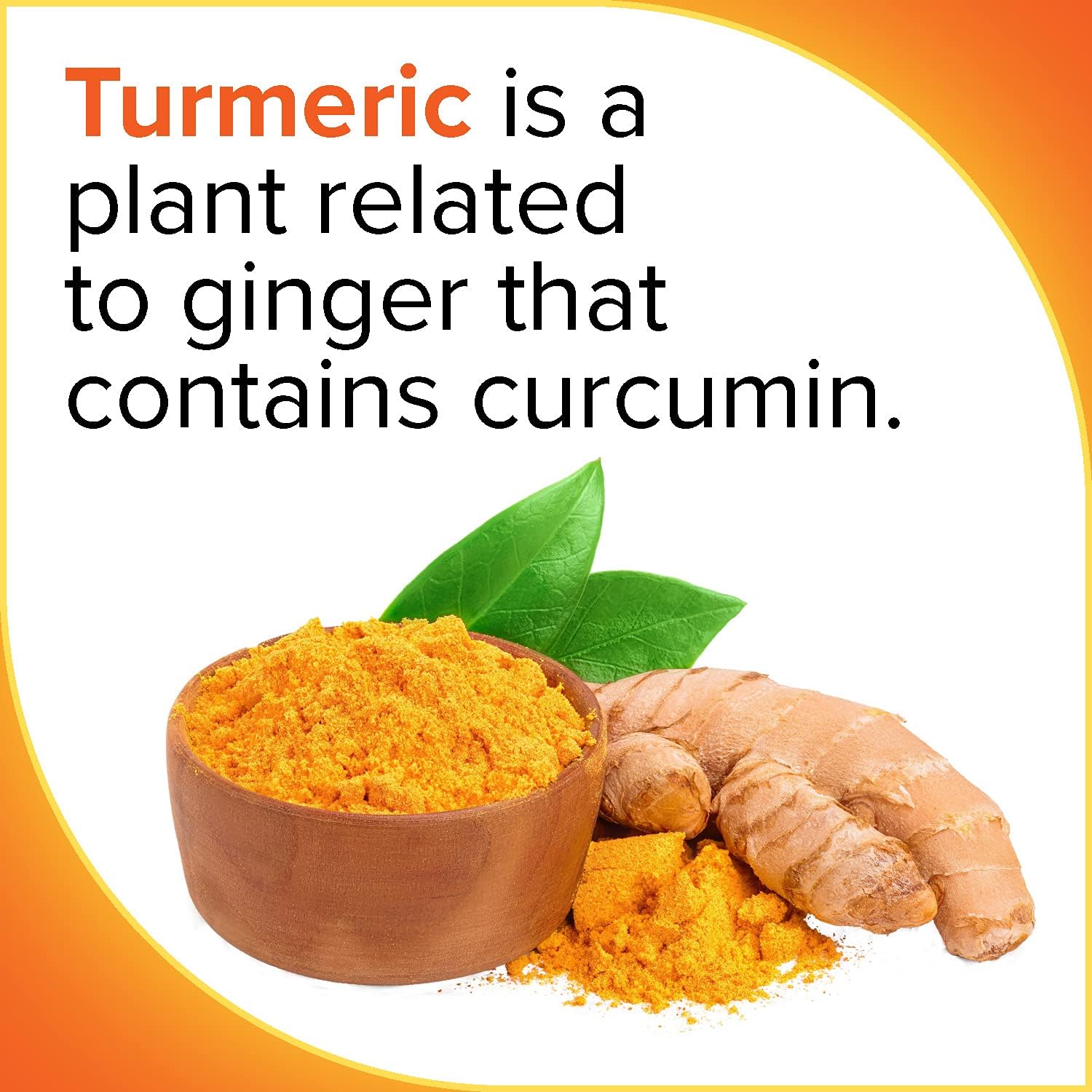 Qunol Turmeric Curcumin Gummies 500 mg Delicious Gummy Supplements Helps Support an Active Lifestyle, Orange