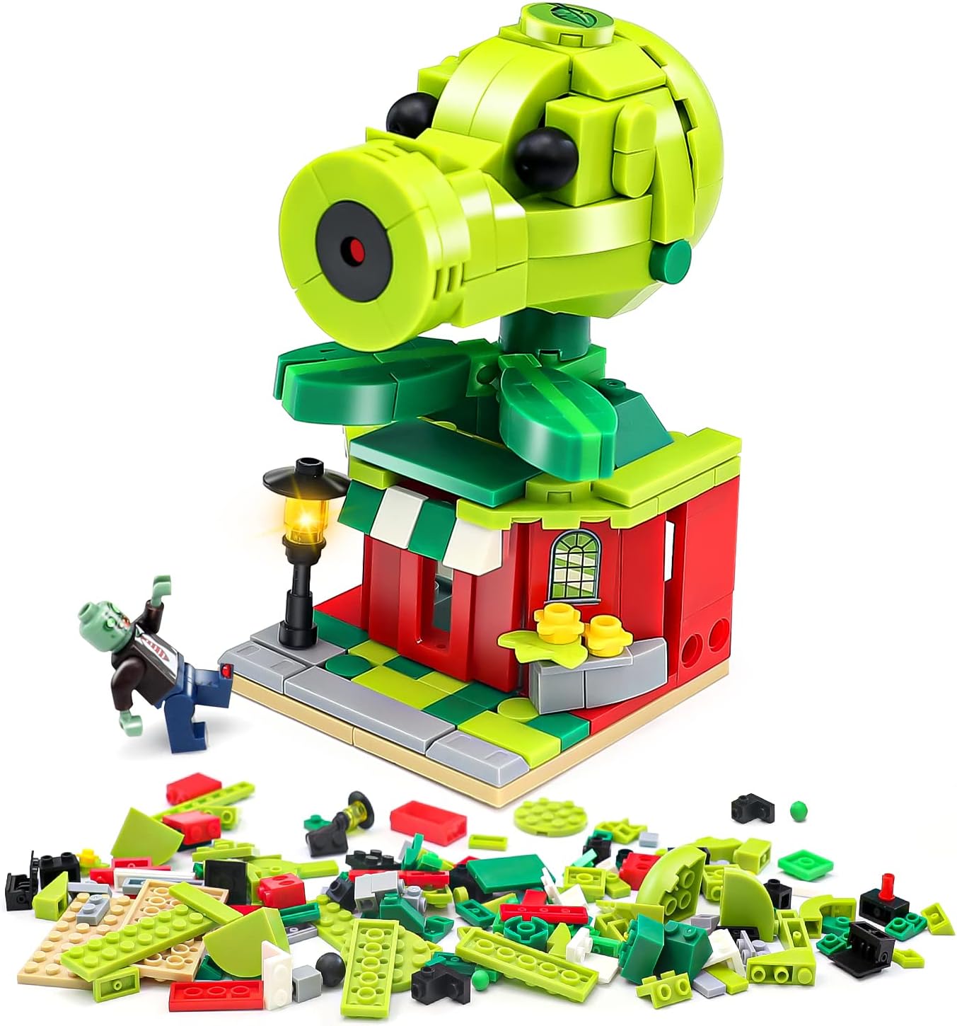 Maikerry Plants and Zombies Toys vs Pea Street View