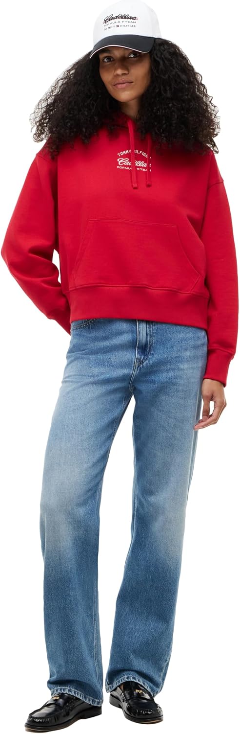 Tommy Hilfiger Formula 1 womens Tommy X Cadillac F1® Team Boxy Hoodie