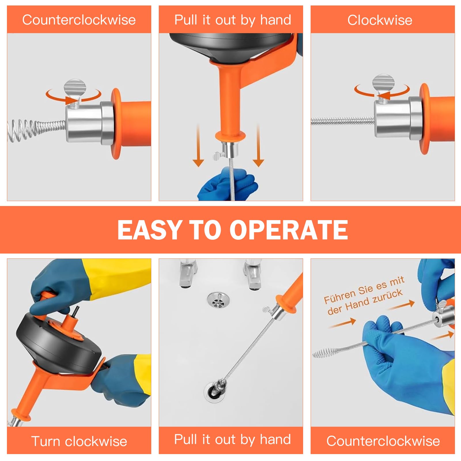 General Pipe Cleaners 105230 PH DR B Drain Rooter PH Drain Cleaning Machine With Flexicore Cable And Cutter Set   120V - View #3