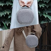 Vista 2 de Estuche rígido de transporte para Quest 3, estuche de viaje para auriculares de realidad virtual para accesorios Quest 3, adecuado para viajes