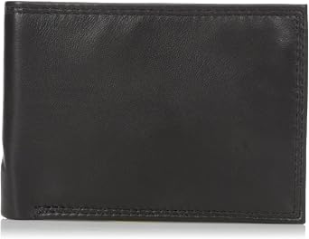 Buxton Mens Emblem Double Id Billfold Wallet