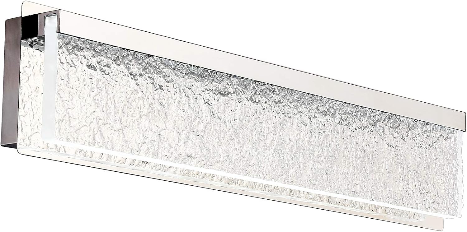 Amazing 🔥 Lucalda Bathroom Vanity Lights Fixtures Dimmable 18W Modern Bathroom Lighting Fixtures Over Mirror 23.6 Inch Led Vanity Light Stainless Steel Luxury Led Light Wall Bathroom Silver Cool White 6000k