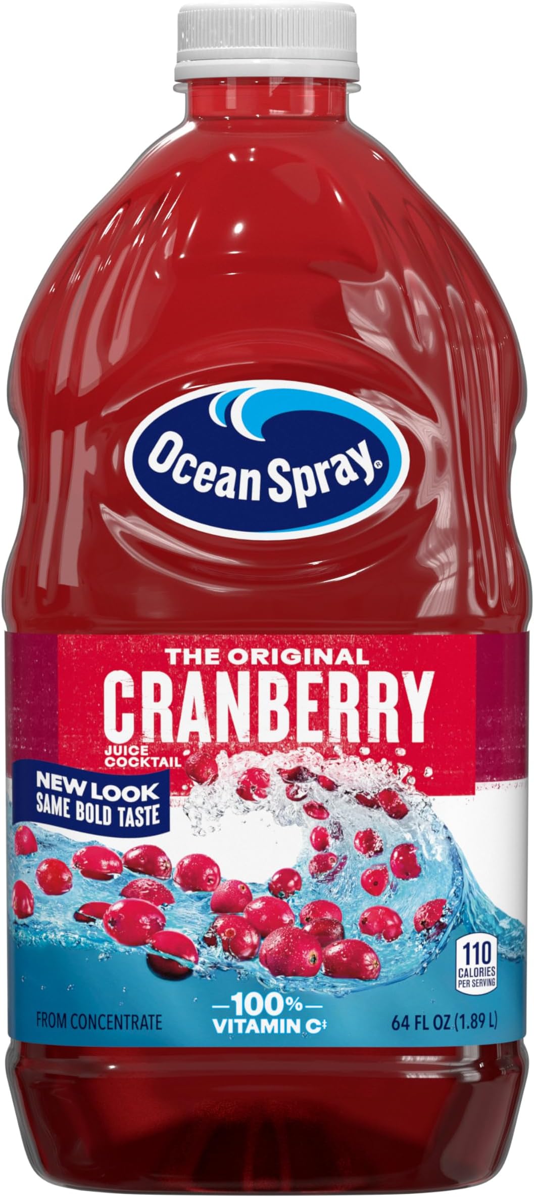 Ocean Spray Cranberry Cocktail Juice 1.8L (Pack of 8)