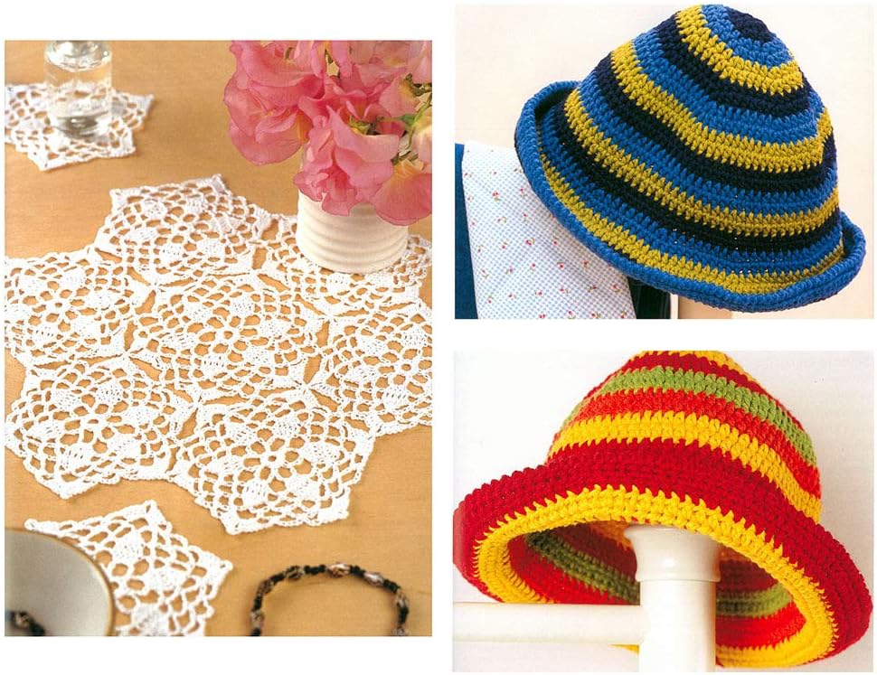 Craft County Step-by-Step Project Workbooks – Fun Activity Ideas for Macrame, Paracord, and Quilting – Learn to Crochet