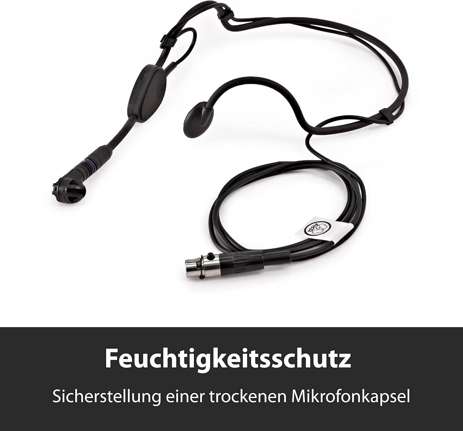 AKG Pro Audio C544 L High-Performance Sports Head-Worn Condenser Microphone, Black - Image 5