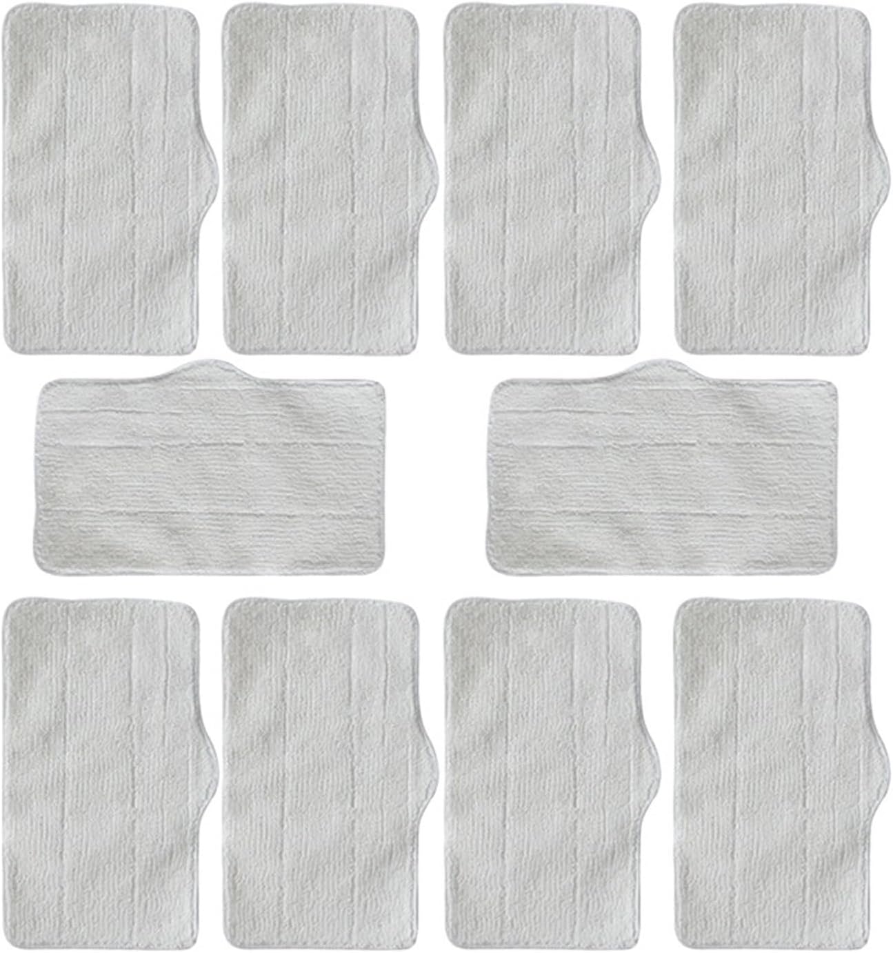 3/5/10 PCS Mop Cleaning Pads，Compatible For Deerma DEM ZQ600 ZQ610 Handhold Steam Vacuum Cleaner Accessory(10 PCS)