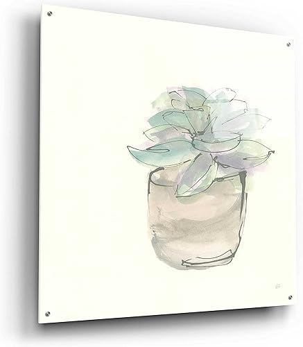 Miniatura 2 de Epic Art 'Succulent IV' de Chris Paschke, 36"x36"